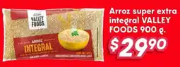 Soriana Híper Valley foods arroz super extra integral oferta