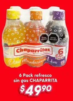 Soriana Híper Chaparrita refresco sin gas oferta