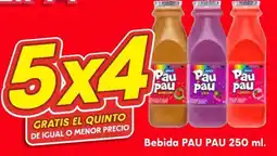 Soriana Híper Pau pau bebida oferta