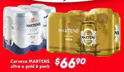 Soriana Híper Martens cerveza ultra o gold oferta