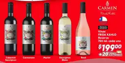 Soriana Híper Frida kahlo vinos reserva oferta