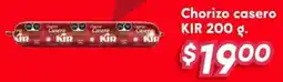 Soriana Híper Kir chorizo casero oferta