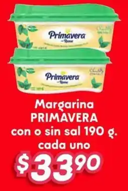 Soriana Híper Primavera margarina con o sin sal oferta