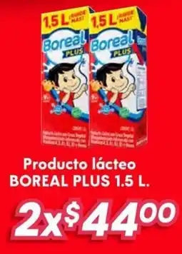 Soriana Híper Boreal plus producto lácteo oferta