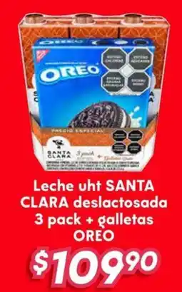 Soriana Híper Santa clara leche uht deslactosada oferta
