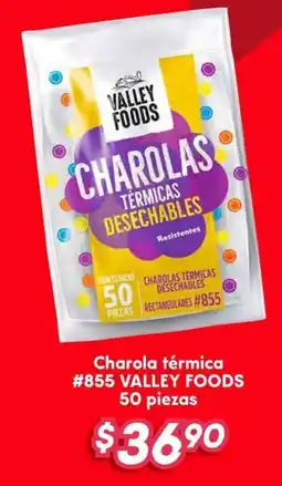 Soriana Híper Valley foods charola térmica #855 oferta