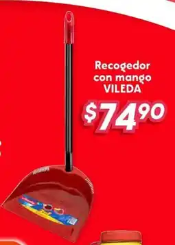 Soriana Híper Vileda recogedor con mango oferta