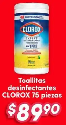 Soriana Híper Clorox toallitas desinfectantes oferta