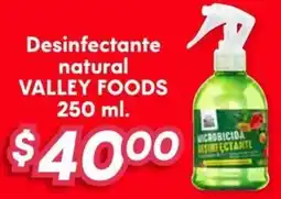 Soriana Híper Valley foods desinfectante natural oferta