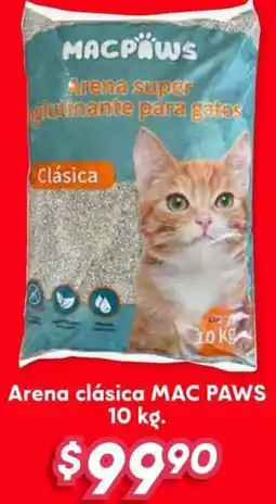 Soriana Híper Mac paws arena clásica oferta