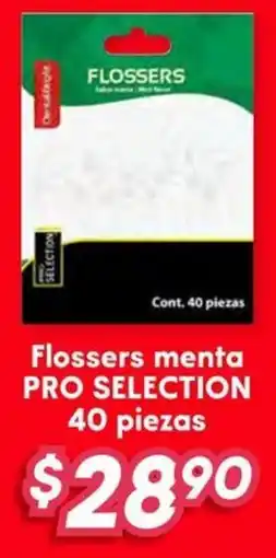 Soriana Híper Pro selection flossers menta oferta