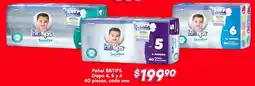 Soriana Híper Bbtips pañal etapa 4, 5 y 6 oferta