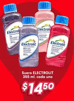 Soriana Híper Electrolit suero oferta