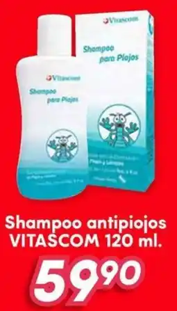 Soriana Híper Vitascom shampoo antipiojos oferta