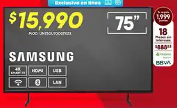 Soriana Híper Samsung smart tv 75" oferta