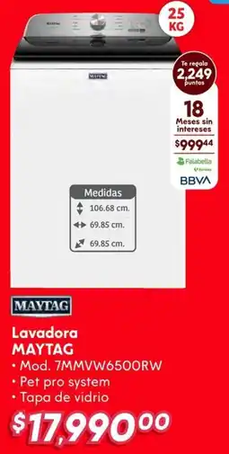 Soriana Híper Maytag lavadora oferta