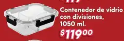Soriana Híper H.u.t contenedor de vidrio oferta