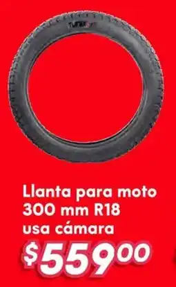 Soriana Híper Llanta para moto oferta