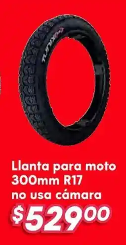 Soriana Híper Llanta para moto oferta