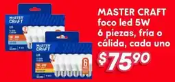 Soriana Híper Master craft foco led oferta