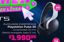 Soriana Híper Playstation pulse 3D auriculares inalámbricos oferta