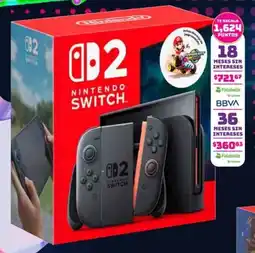 Soriana Híper Nintendo switch 2 bundle consola + mario kart world oferta