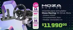 Soriana Híper Moza Racing Volante para simulador oferta