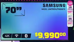 Soriana Híper Samsung tv 70" oferta