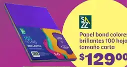Soriana Híper Papel bond colores brillantes oferta