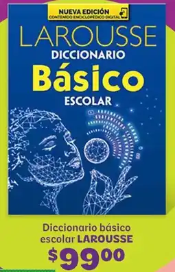 Soriana Híper Larousse diccionario básico escolar oferta