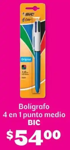 Soriana Híper Bic schneider 4 en 1 punto medio oferta