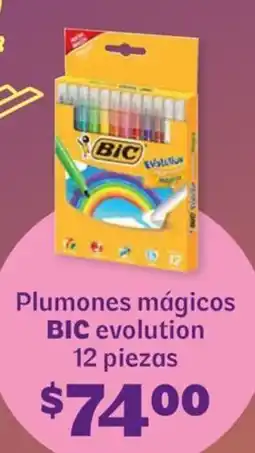 Soriana Híper Bic plumones mágicos evolution oferta