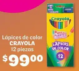 Soriana Híper Crayola lápices de color oferta