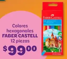 Soriana Híper Faber castell colores hexagonales oferta