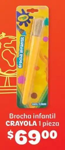 Soriana Híper Crayola brocha infantil oferta