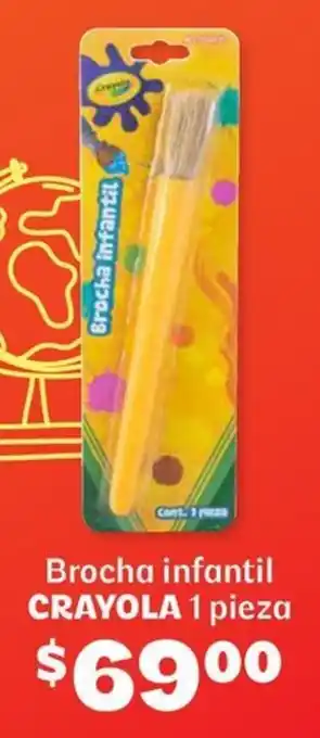 Soriana Híper Crayola brocha infantil oferta