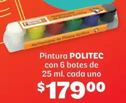 Soriana Híper Politec pintura oferta