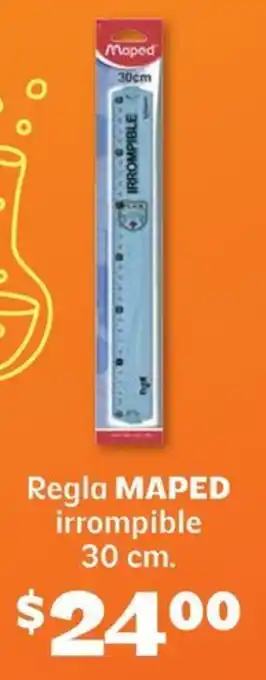 Soriana Híper Maped regla irrompible oferta