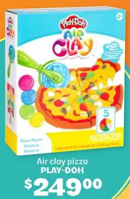 Soriana Híper Play-doh air clay pizza oferta