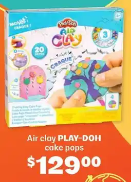 Soriana Híper Play-doh air clay cake pops oferta