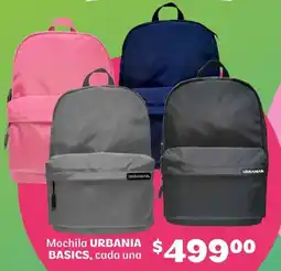 Soriana Híper Urbania basics mochila oferta