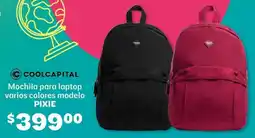 Soriana Híper Pixie mochila para laptop varios colores modelo oferta
