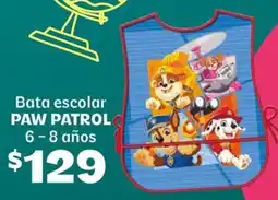 Soriana Híper Paw patrol bata escolar oferta