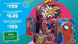 Soriana Híper Spiderman mochila oferta