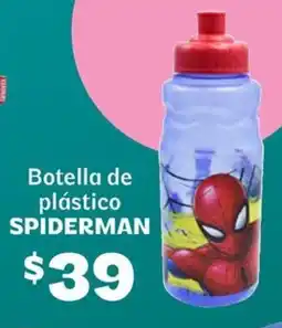 Soriana Híper Spiderman botella de plástico oferta