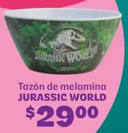 Soriana Híper Jurassic world tazón de melamina oferta
