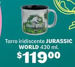 Soriana Híper Jurassic world tarro iridiscente oferta