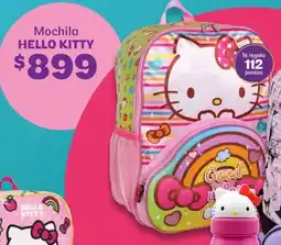 Soriana Híper Hello kitty mochila oferta