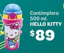 Soriana Híper Hello kitty cantimplora oferta