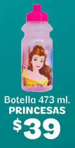 Soriana Híper Princesas botella oferta